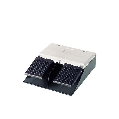 3SE2932-0AB20 SIEMENS Momentary-contact foot switch, 2-pedal without cover, without latching, Metal enclosur..