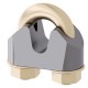 3SE7942-1AA SIEMENS Rope clamp, 2x Diameter 4 mm, made of steel Packaging as set (4 units)