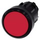 3SU1000-0AB20-0AA0 SIEMENS Pushbutton, 22 mm, round, plastic, red, pushbutton, flat momentary contact type