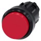 3SU1000-0BB20-0AA0 SIEMENS Pushbutton, 22 mm, round, plastic, red, pushbutton, raised, momentary contact type