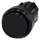 3SU1000-0BB10-0AA0 SIEMENS Pushbutton, 22 mm, round, plastic, black, pushbutton, raised, momentary contact t..