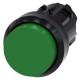 3SU1000-0BB40-0AA0 SIEMENS Pushbutton, 22 mm, round, plastic, green, pushbutton, raised, momentary contact t..