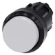 3SU1000-0BB60-0AA0 SIEMENS Pushbutton, 22 mm, round, plastic, white, pushbutton, raised, momentary contact t..