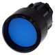 3SU1000-0CB50-0AA0 SIEMENS Pushbutton, 22 mm, round, plastic, blue, Front ring, raised momentary contact type