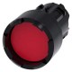 3SU1000-0DB20-0AA0 SIEMENS Pushbutton, 22 mm, round, plastic, red, Front ring, raised, castellated momentary..