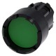 3SU1000-0DB40-0AA0 SIEMENS Pushbutton, 22 mm, round, plastic, green, Front ring, raised, castellated momenta..