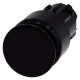 3SU1000-1AA10-0AA0 SIEMENS Mushroom pushbutton, 22 mm, round, plastic, black, 30 mm, latching, Pull-to-unlat..