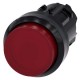 3SU1001-0BB20-0AA0 SIEMENS Illuminated pushbutton, 22 mm, round, plastic, red, pushbutton, raised momentary ..