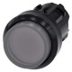 3SU1001-0BB70-0AA0 SIEMENS Illuminated pushbutton, 22 mm, round, plastic, clear, pushbutton, raised momentar..
