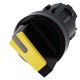 3SU1002-2BC30-0AA0 SIEMENS selector, iluminable, 22 mm, redondo, plástico, amarillo, selector, corto, 2 posi..