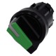 3SU1002-2BC40-0AA0 SIEMENS selector, iluminable, 22 mm, redondo, plástico, verde, selector, corto, 2 posicio..