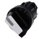 3SU1002-2BF60-0AA0 SIEMENS Selector switch, illuminable, 22 mm, round, plastic, white, selector switch, shor..