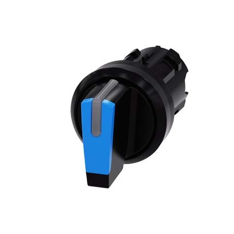 3SU1002-2BP50-0AA0 SIEMENS selettore, illuminabile, 22 mm, rotondo, in plastica, blu, selettore, breve, 3 po..