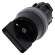 3SU1030-4HF01-0AA0 SIEMENS Key-operated switch O.M.R, 22 mm, round, plastic with metal front ring, lock numb..