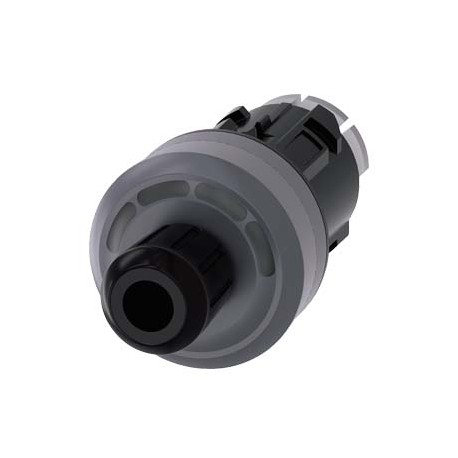 3SU1030-4WS10-0AA0 SIEMENS Interruptor de llave ID, 22 mm, redondo, plástico con anillo frontal de metal, ne..