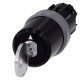 3SU1030-5BL21-0AA0 SIEMENS key-operated switch CES, 22 mm, round, plastic with metal front ring, lock number..