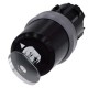3SU1030-5PC01-0AA0 SIEMENS Interruptor de llave BKS, 22 mm, redondo, plástico con anillo frontal de metal, n..