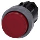 3SU1031-0BB20-0AA0 SIEMENS Illuminated pushbutton, 22 mm, round, plastic with metal front ring, red, pushbut..