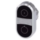 3SU1050-3AB11-0AQ0 SIEMENS Twin pushbutton, 22 mm, round, metal, shiny, Black: Symbol 5264 IEC 60417, Black:..