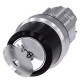3SU1050-4BF21-0AA0 SIEMENS RONIS key-operated switch, 22 mm, round, metal, shiny, lock number SB30, with 2 k..