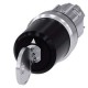 3SU1050-5BL11-0AA0 SIEMENS key-operated switch CES, 22 mm, round, metal, shiny, lock number SSG10, with 2 ke..