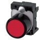3SU1200-0EB20-0AA0 SIEMENS Pushbutton, compact, with extended stroke (12 mm), 22 mm, round, plastic, red, pu..