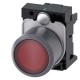 3SU1231-0EB20-0AA0 SIEMENS Pushbutton, compact, with extended stroke (12 mm), 22 mm, round, plastic with met..