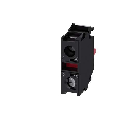 3SU1400-1AA10-1CA0 SIEMENS Contact module with 1 contact element, 1 NC, screw terminal, for front plate moun..