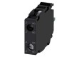 3SU1400-1AA10-1DA0 SIEMENS Contact module with 2 contact elements, 2 NO, screw terminal, for front plate mou..
