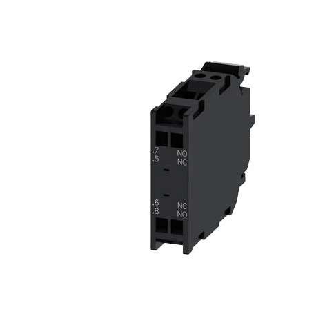 3SU1400-1AA10-3GA0 SIEMENS Contact module with 2 contact elements, 1 NO leading + 1 NC lagging, spring-type ..