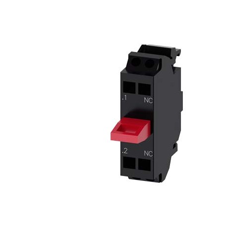 3SU1400-2AA10-3CA0 SIEMENS module de contact avec 1 élément de contact, 1 NF, bornes à ressort, pour fixatio..