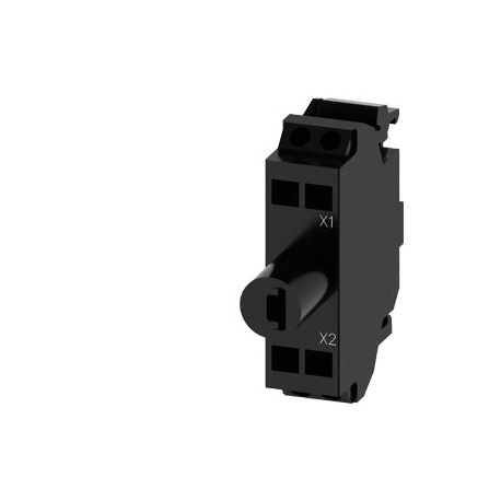 3SU1401-2BB40-3AA0 SIEMENS LED module with integrated LED 24 V AC/DC, green, Spring-loaded terminal, for flo..