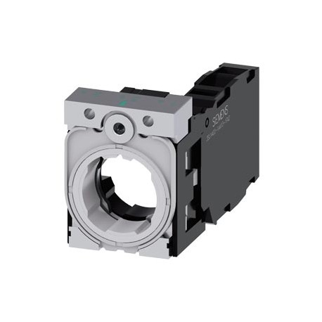 3SU1550-1AA10-1FA0 SIEMENS Support 3 modules, le métal, 1 contact à fermeture+1 contact à ouverture, borne à..