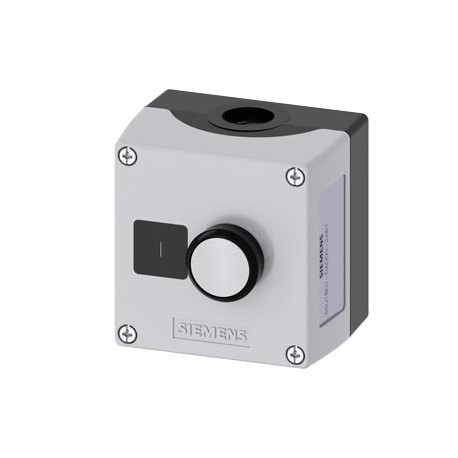 3SU1801-0AD00-2AB1 SIEMENS Enclosure for command devices, 22 mm, round, Enclosure material plastic, enclosur..