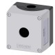 3SU1801-1AA00-1AA1 SIEMENS Enclosure for 4 position knob, coordinate, ID key-operated switches and sensor sw..