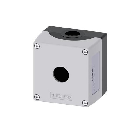 3SU1801-1AA00-1AA1 SIEMENS Enclosure for 4 position knob, coordinate, ID key-operated switches and sensor sw..