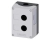 3SU1802-0AA00-0AB1 SIEMENS Enclosure for command devices, 22 mm, round, Enclosure material plastic, enclosur..