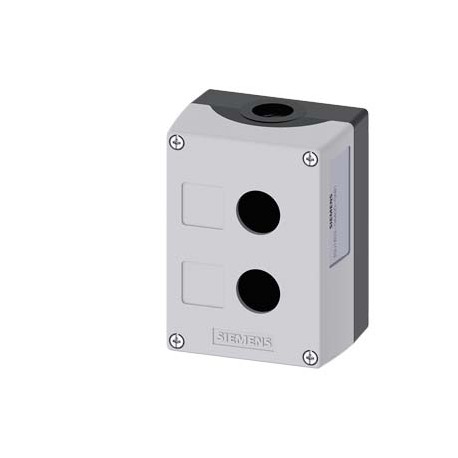 3SU1802-0AA00-0AB1 SIEMENS Boîtier pour appareils de commande, 22 mm, rond, Matériau du boîtier : plastique,..
