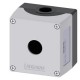 3SU1851-1AA00-1AA1 SIEMENS Enclosure for 4 position knob, coordinate, ID key-operated switches and sensor sw..