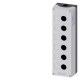 3SU1856-0AA00-0AB1 SIEMENS Enclosure for command devices, 22 mm, round, Enclosure material metal, enclosure ..
