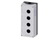 3SU1854-0AA00-0AB1 SIEMENS Enclosure for command devices, 22 mm, round, Enclosure material metal, enclosure ..