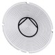 3SU1900-0AB71-0RD0 SIEMENS Inscription plate for illuminated pushbutton, round, milky with black font, with ..