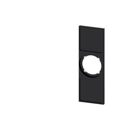 3SU1900-0AL10-0AA0 SIEMENS Porte-étiquette pour manipulateur, 22mm, 2 positions de commutation, noir, pour p..