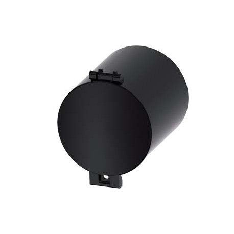 3SU1900-0EL10-0AA0 SIEMENS Sealable cap for pushbutton, raised, 22 mm, front ring, raised, castellated, black