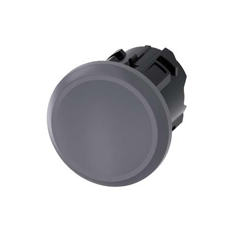 3SU1930-0FA80-0AA0 SIEMENS Sealing plug for unused control points, 22 mm, Metal matt, sand gray (front), pla..
