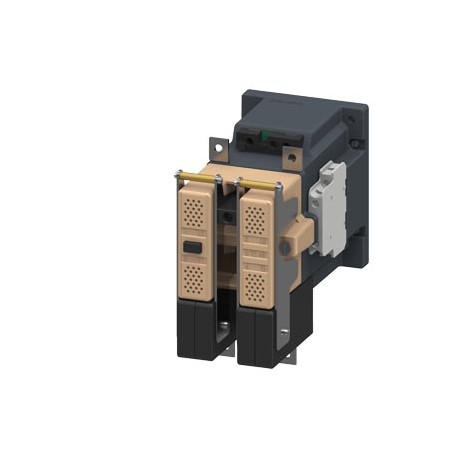 3TC4817-0AW4 SIEMENS contactor, Tamaño 4, 2 polos, DC-3 y 5, 75A Bloque de contactos auxiliares 22 (2 NA + 2..