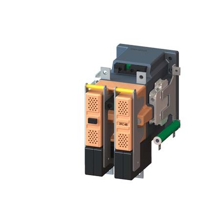 3TC4817-0LW4 SIEMENS Contactor size 4, 2-pole DC-3 and 5, 75 A at 750 V Auxiliary contacts 21 (2NO + 1NC) Op..
