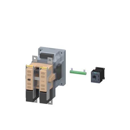 3TC5217-0LB4 SIEMENS Contactor, Size 8, 2-pole, DC-3 and 5, 170 A at 750 V Auxiliary contacts 21 (2NO + 1NC)..