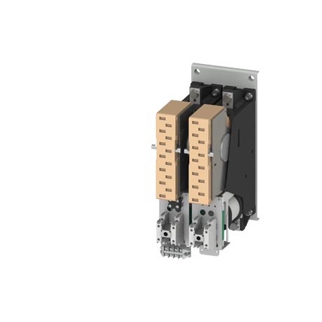 3TC7814-1CM SIEMENS Contactor, size 12, 2-pole, DC-3 and 5, 400 A Auxiliary switch 4 NO+4 NC 230/220 V AC 50..