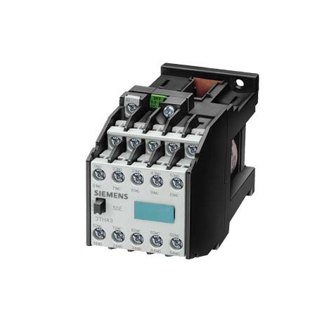 3TH4244-3BB4 SIEMENS CONTACTOR RELAY 44E F.CONTACTOR SAFETY COMBINATION 4NO+4NC, SCREW TERMINAL BRIDGE-CONN...